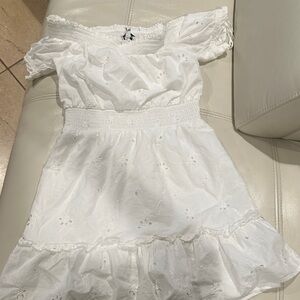 Express White mini casual Dress